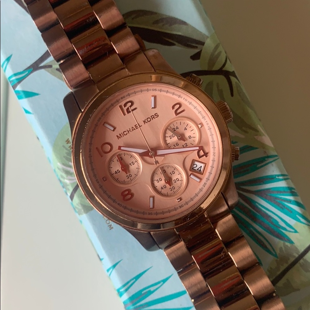 Michael Kors Rose Gold Watch
